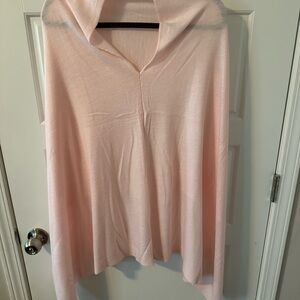 Elegant Pink Women's poncho